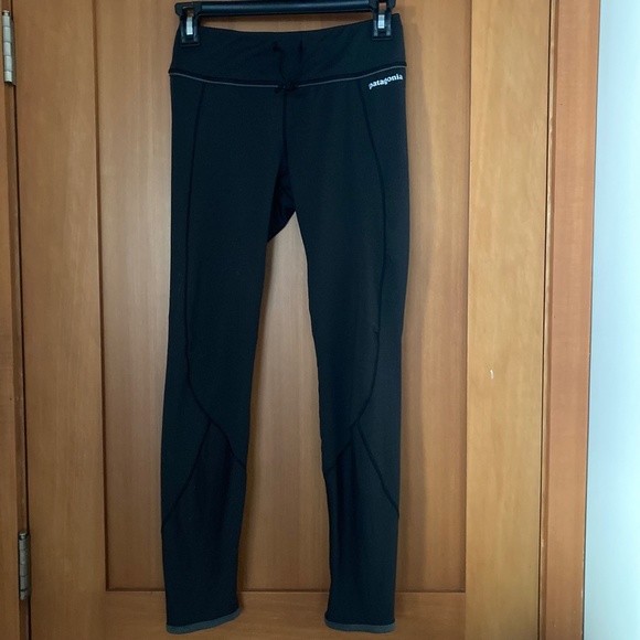 Patagonia Peak Mission Black Thermal Tights - Women's XS - Picture 6 of 9